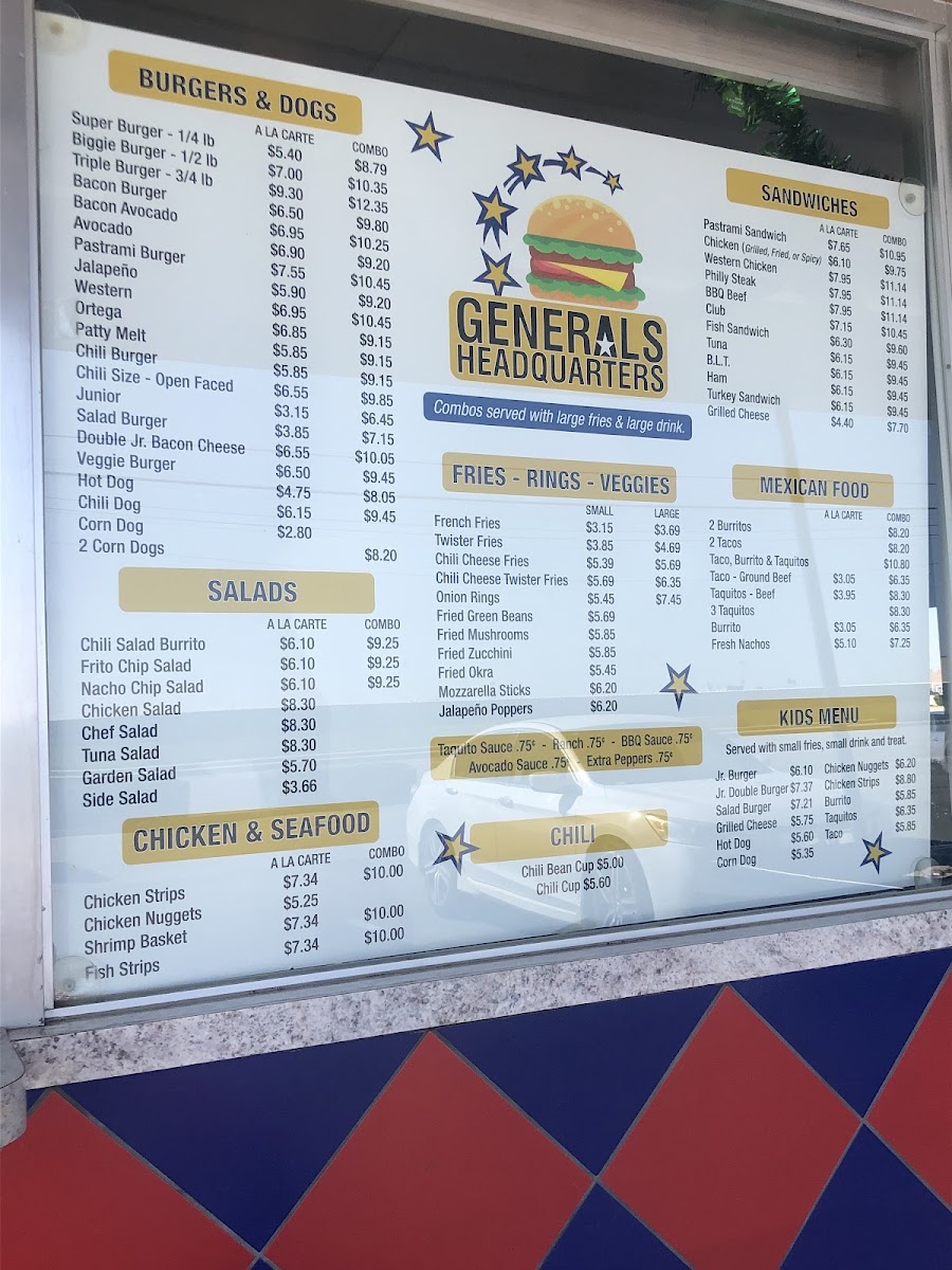 Generals Headquarters Menu - Image 2